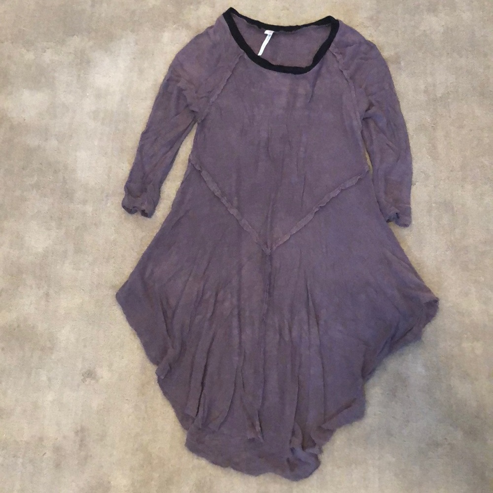 Free people purple shirt